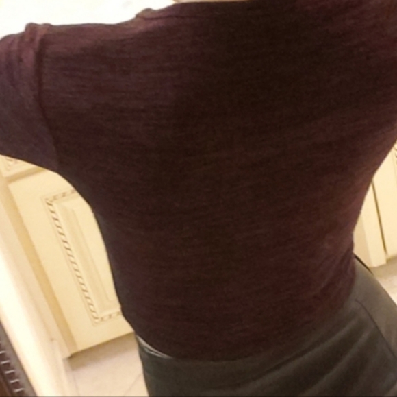 Forever 21 long-sleeved cropped knit top, S - Picture 7 of 16